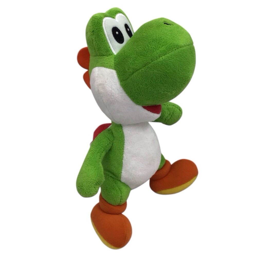 Nintendo Super Mario World Green Yoshi Plush Stuffed Animal 9.5" 2021